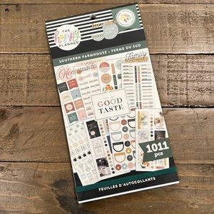 The Happy Planner Southern Farmhouse sticker sheets